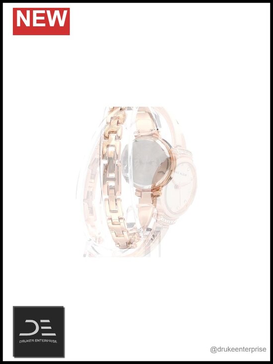 Premium Crystal Accented Watch and Bangle Set Japanese Quartz main image 5